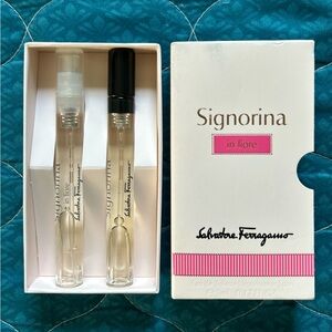 Salvatore Ferragamo Signorina In Fiore Travel Set